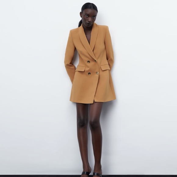 BLOGGERS FAV ZARA LONG BLAZER - Picture 4 of 10